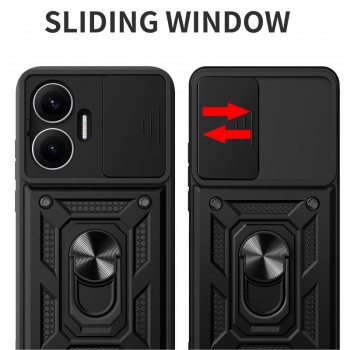 5in1 smūgiams atsparus dėklas su žiedu ir kameros apsauga (Xiaomi Poco F7 5G) 5in1 smūgiams atsparus dėklas su žiedu ir kameros apsauga (Xiaomi Poco F7 5G)
